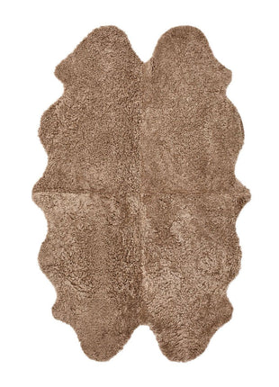 Firdobbelt Lammeskindstæppe | New Zealand | Korthåret | 170x110 cm
