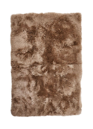 Gulvtæppe | Langhåret | New Zealand Lysebrun