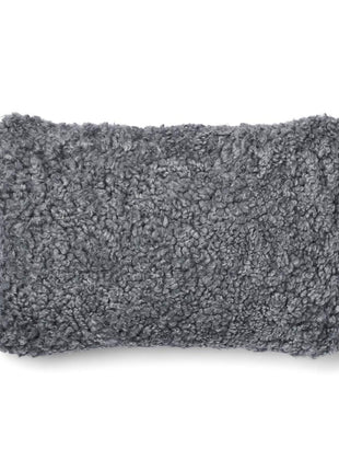 Classic Collection | Uldpude | Korthåret | 52x52 cm | 34x52 cm Grå / Lysegrå 