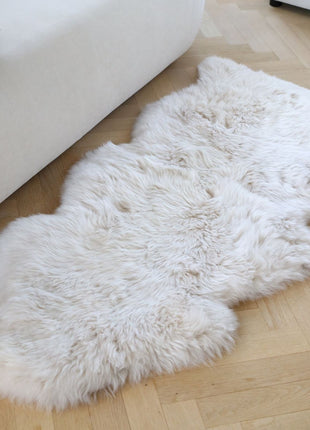 Lammeskind premium | Langhåret | New Zealand | 90x60 cm Lilla