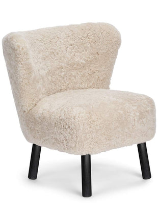 Emily lænestol | Korthåret Beige
