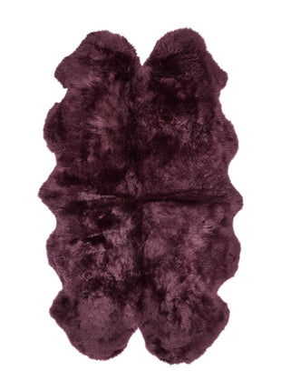 Gulvtæppe | Langhåret | New Zealand | 180x110 cm Lilla