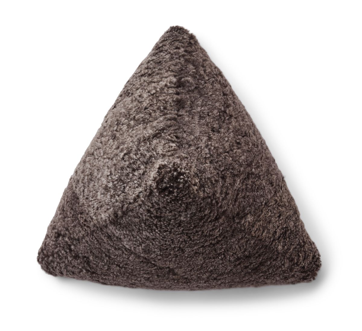 Hematite pude | Korthåret | New Zealand | 35x35x35 cm Cappuccino