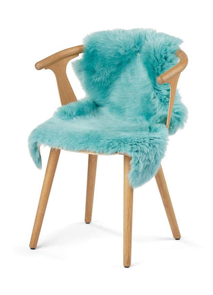 Lammeskind | Langhåret | New Zealand | 100x60 cm Turkis