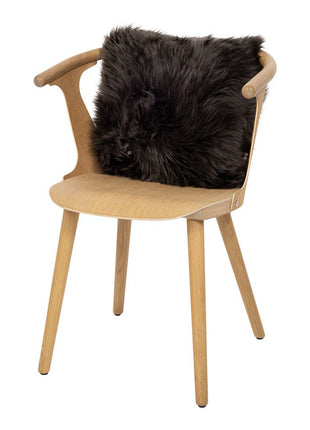 Lammeskindspude | Langhåret | 40x40 cm