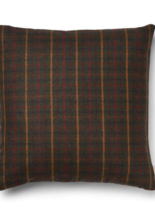 Dobbeltsidet pude | 52x52 cm Tern Mørkegrøn