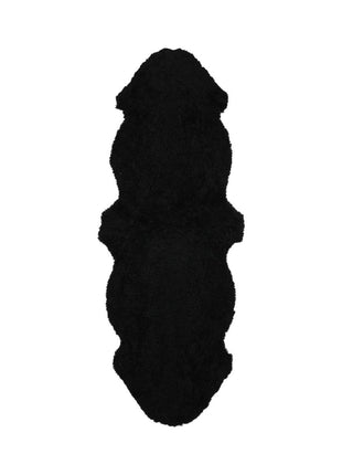 Lammeskind | Korthåret | New Zealand | 160x60 cm Sort