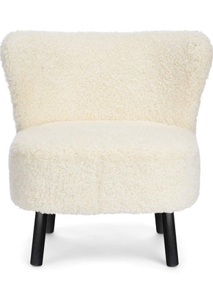 Emil lænestol | Korthåret Hvid