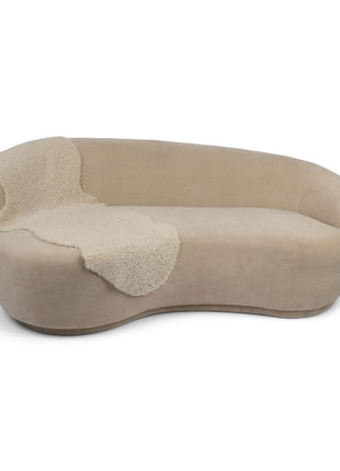 Lammeskind | Korthåret | New Zealand | 160x60 cm Beige