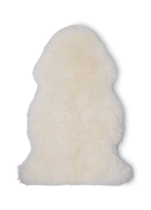 Lammeskind | Langhåret | 100-110 cm Naturhvid