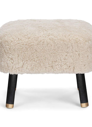 Emil fodskammel | Korthåret Beige