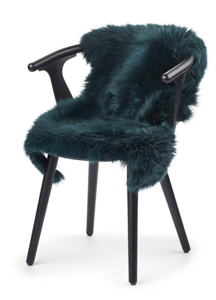 Lammeskind premium | Langhåret | New Zealand | 100x60 cm Blågrøn