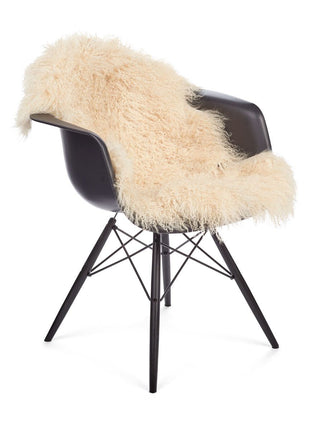 Lammeskind premium | Krøllet | Tibet | 85x50 cm Honning