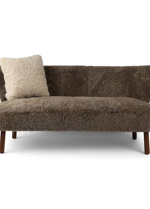 Emanuel 2 seater Sofa Lysebrun