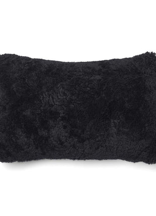 Classic Collection | Uldpude | Korthåret | 52x52 cm | 34x52 cm Koksgrå / Sort