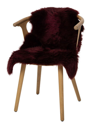 Lammeskind | Langhåret | New Zealand | 100x60 cm Bordeaux