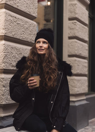 Augusta Jakke Sort / Sort