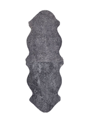 Dobbelt lammeskind premium | Korthåret | New Zealand | 180x60 cm Lysegrå 