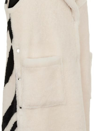 Raelynn Vest Zebra / Sort / Beige