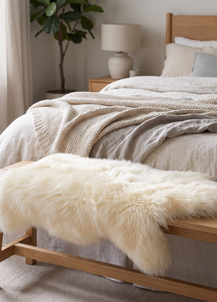 Lammeskind | New Zealand | 70+ cm Hvid