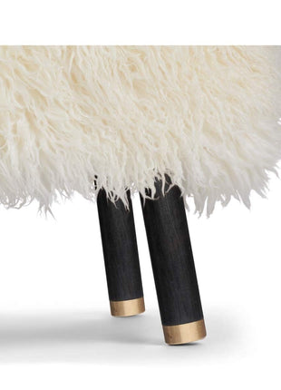 Emil fodskammel | Langhåret Hvid