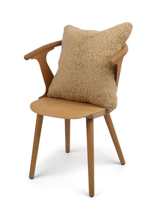 Lammeskindspude | Korthåret | New Zealand | 50x50 cm Honning