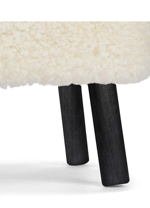 Emily fodskammel | Korthåret  Hvid