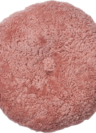 Rund pude | Dobbeltsidet | D40 cm Koralrosa
