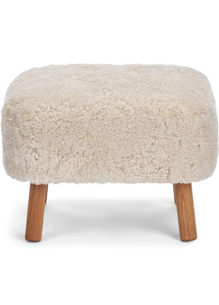 Emily fodskammel | Korthåret  Beige