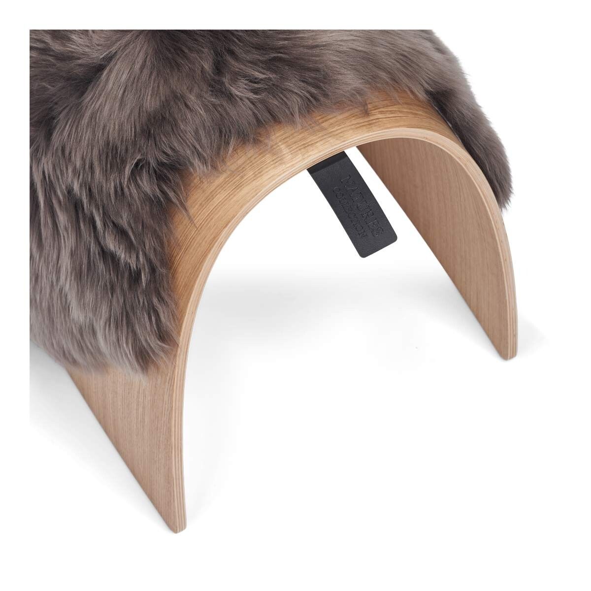 Sheep Stool cover | Langhåret | New Zealand Valnød