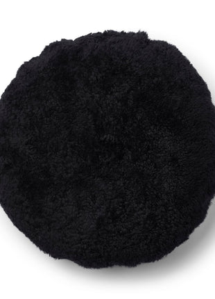 Rund pude | Dobbeltsidet | D40 cm Sort