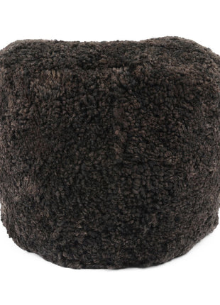 Rund puf | Korthåret | New Zealand Chokolade
