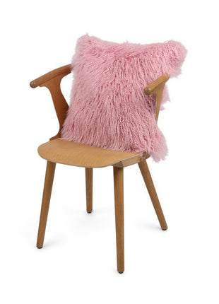 Lammeskindspude | Krøllet | Tibet | 50x50 cm