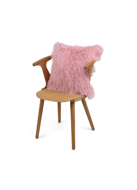 Lammeskindspude | Krøllet | Tibet | 50x50 cm