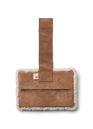 Nakkestøtte | Lammeskind | Korthåret | 30x20 cm Beige