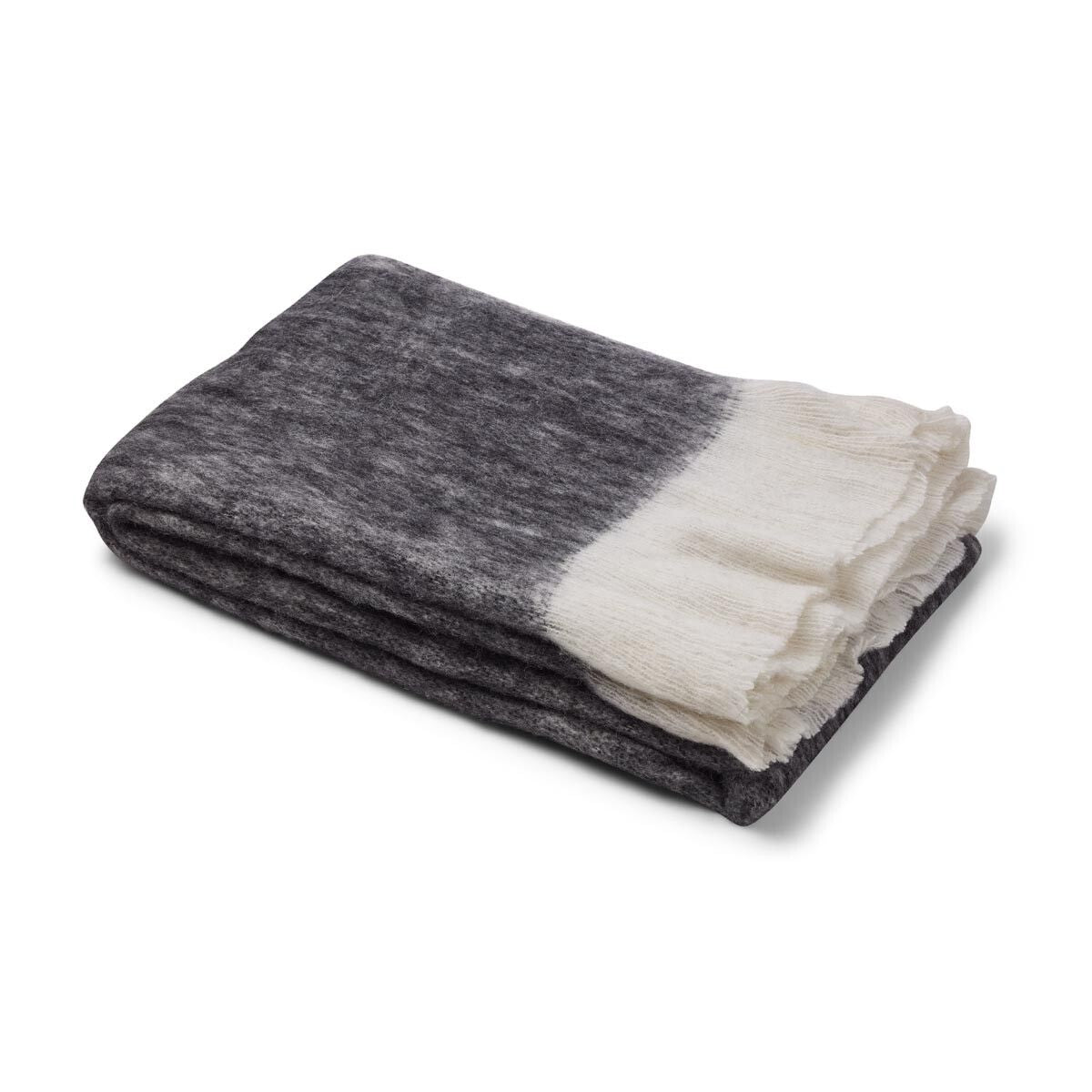 Uldplaid | Mohair mix | 130x170 cm