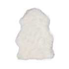 Merino Lammeeskind | Langhåret | New Zealand | Mini | 65x45 cm Hvid