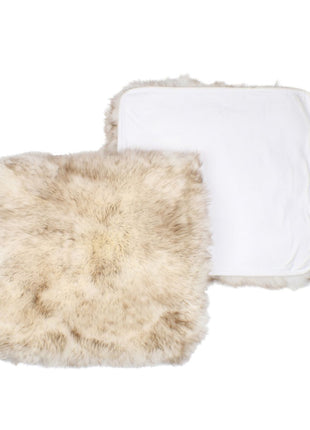 Sædehynde | Langhåret | New Zealand | Stofbagside | 40x40 cm Spottet