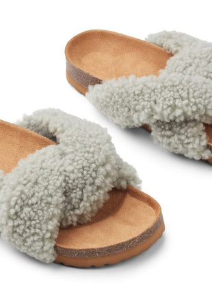 Lilly Cross Slippers Mynte