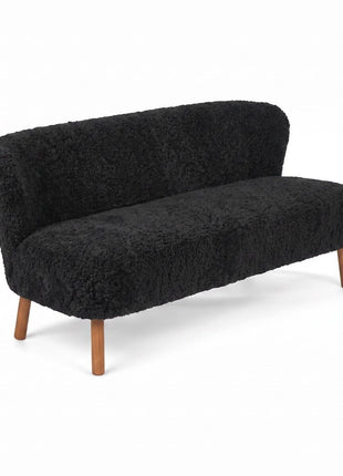 Emanuel 2-personers sofa | Designmøbel Sort