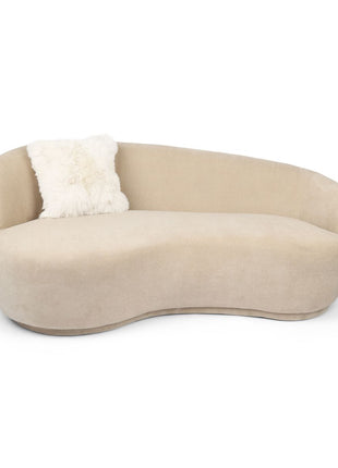 Lammeskindspude | Langhåret | Uden fyld | 40x40 cm Hvid