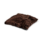 Maxi Float pude | Langhåret | New Zealand | Dobbeltsidet | 90x90 cm Chokolade