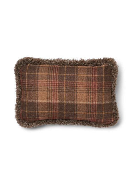 Checked Collection | Uldpude | Korthåret | Dobbeltsidet | 52x52 cm | 34x52 cm