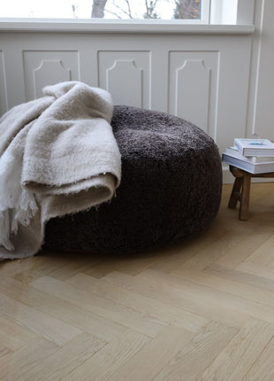 Uldtæppe | Mohair | 130x170 cm Lys Beige