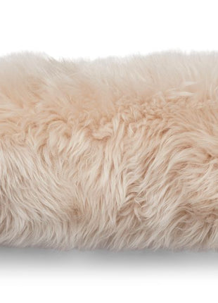 Lammeskindspude | Bolster | D20xL52 cm Beige / Beige
