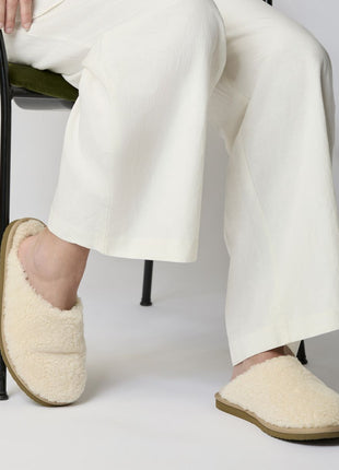 Unisex Curly Slippers Sort