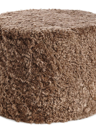 Puf | Korthåret | New Zealand | 41x31 cm Lysebrun