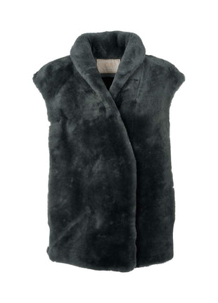 Lorena Vest Blågrå