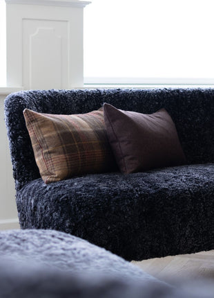 Dobbeltsidet pude | 34x52 cm Kakao - Mørkebrun