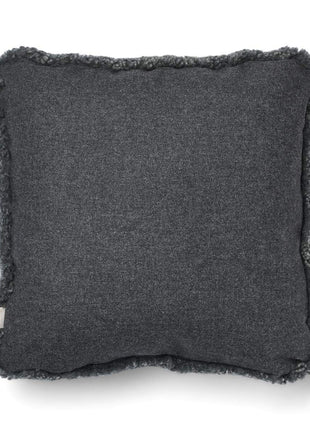 Classic Collection | Uldpude | Korthåret | 52x52 cm | 34x52 cm Mørkegrå / Grå 